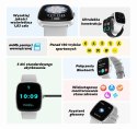 Smartwatch Męski GRAVITY GT18-4 Pomarańczowy Pasek Silikonowy + Czarny
