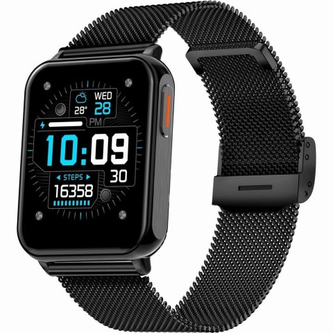 Smartwatch Gravity Czerwono Czarny 2 Paski GT17-10