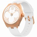 Smartwatch Gravity Różowe Złoto Biały GT25-4