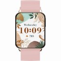 Smartwatch Gravity Różowe Złoto Różowy 2 Paski GT17-1