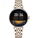 Smartwatch Gravity Różowe Złoto-srebrny Różowy 2 Paski GT26-4