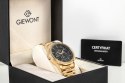 Zegarek Męski Giewont Chronograph Sapphire Złoto Czarny GW9460-B4