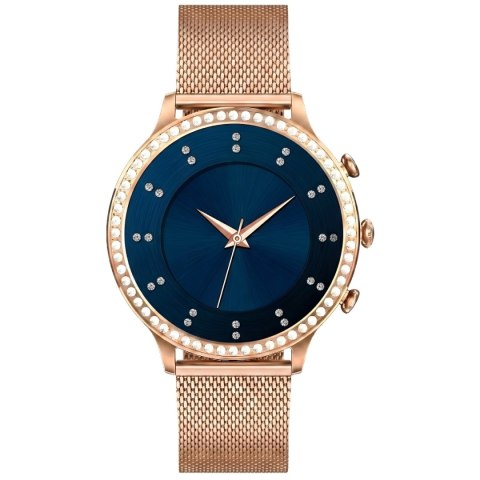 Smartwatch Gravity Różowe Złoto Pasek i Bransoleta GT5-6