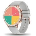 Smartwatch Gravity Różowe Złoto Pasek i Bransoleta GT5-8
