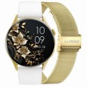 Smartwatch Gravity Złoty Pasek + Bransoleta GT11-2