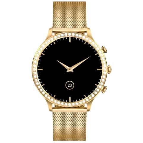 Smartwatch Gravity Złoty Pasek i Bransoleta GT5-2