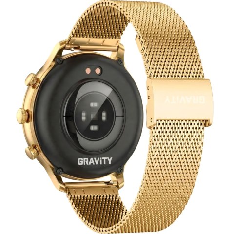 Smartwatch Gravity Złoty Pasek i Bransoleta GT5-2