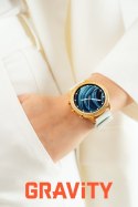 Smartwatch Gravity Złoty Pasek i Bransoleta GT5-2