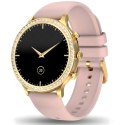 Smartwatch Gravity Złoty Pasek i Bransoleta GT5-3