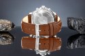 Zegarek Męski Giewont Chronograph Sapphire Brązowo Zielony GW3520-A6