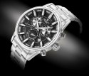 Zegarek Męski Giewont Chronograph Sapphire Srebrny GW4580-B2