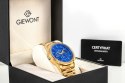 Zegarek Męski Giewont Chronograph Sapphire Złoto Niebieski GW9460-B5