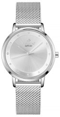Zegarek Damski Giewont Sapphire Srebrny GW4130-B1