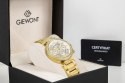 Zegarek Damski Giewont Sapphire Złoto Srebrny GW3380-B2