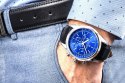 Zegarek Męski Giewont Chronograph Sapphire Srebrno Niebieski GW7650-A3