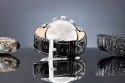 Zegarek Męski Giewont Chronograph Sapphire Srebrno Niebieski GW7650-A3