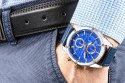 Zegarek Męski Giewont Chronograph Sapphire Srebrno Niebieski GW8810-A2