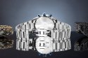 Zegarek Męski Giewont Chronograph Sapphire Srebrno Niebieski GW9140-B3