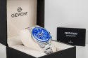 Zegarek Męski Giewont Chronograph Sapphire Srebrno Niebieski GW9140-B3