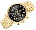 Zegarek Męski Giewont Chronograph Sapphire Złoto Czarny GW8510-B5