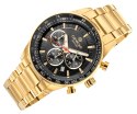 Zegarek Męski Giewont Chronograph Sapphire Złoto Czarny GW9140-B4