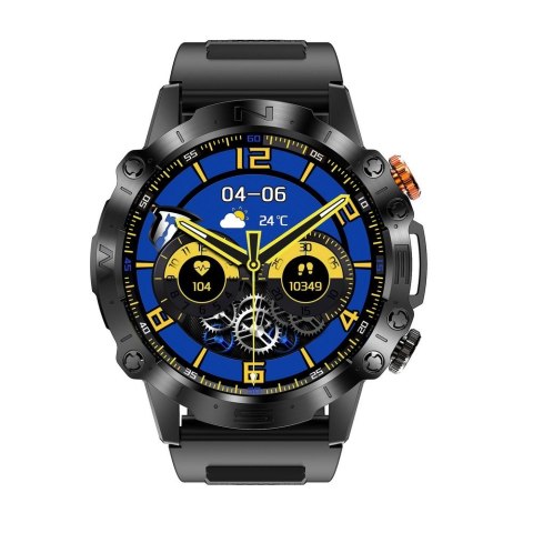 Smartwatch Gravity Czarny 2 Paski GT20-8