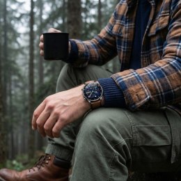 Smartwatch Gravity Czarny 2 Paski GT35-1