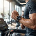 Smartwatch Gravity Czarny 2 Paski GT35-1
