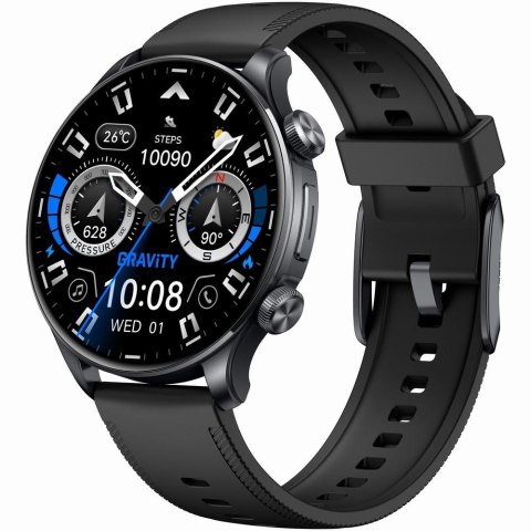 Smartwatch Gravity Czarny 2 Paski GT35-1