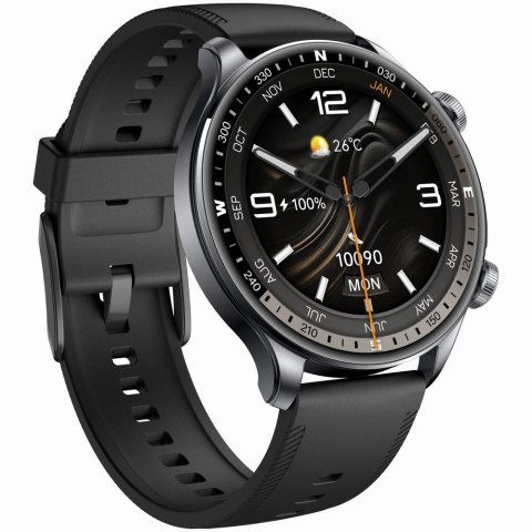 Smartwatch Gravity Czarny 2 Paski GT35-1