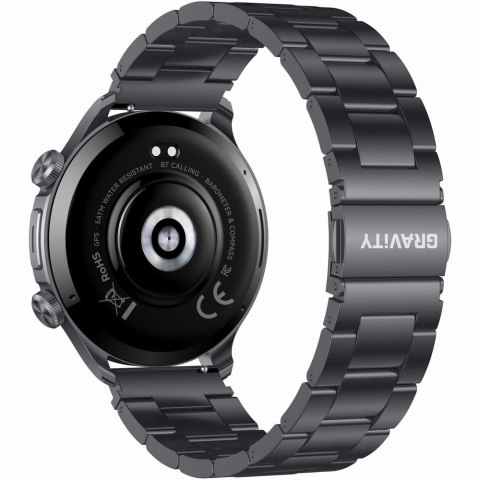 Smartwatch Gravity Czarny Pasek + Bransoleta GT35-2