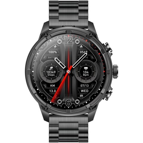 Smartwatch Gravity Czarny Pasek + Bransoleta GT41-2