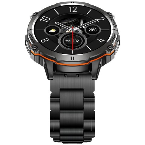 Smartwatch Gravity Czarny Pasek + Bransoleta GT42-1