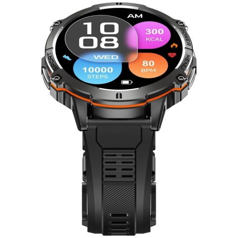 Smartwatch Gravity Czarny Pasek + Bransoleta GT42-1