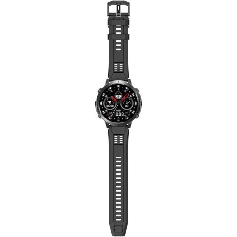 Smartwatch Gravity Czarny Pasek + Bransoleta GT42-1