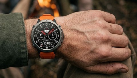 Smartwatch Gravity Czarny Pasek + Bransoleta GT42-5