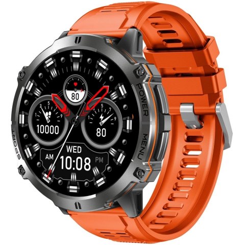 Smartwatch Gravity Czarny Pasek + Bransoleta GT42-5