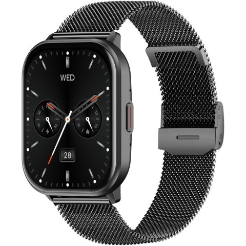 Smartwatch Gravity Czarny Pasek + Bransoleta GT43-5