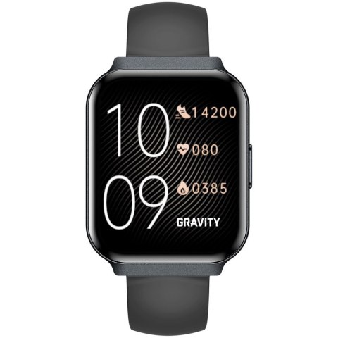 Smartwatch Gravity Czarny Pasek + Bransoleta GT44-5