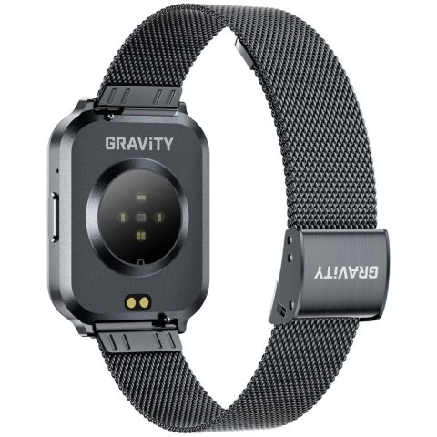 Smartwatch Gravity Czarny Pasek + Bransoleta GT44-5