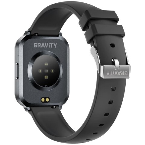 Smartwatch Gravity Czarny Pasek + Bransoleta GT44-5