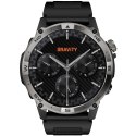 Smartwatch Gravity Czarny Pasek + Bransoleta GT46-1