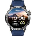 Smartwatch Gravity Czarny Pasek + Bransoleta GT46-2