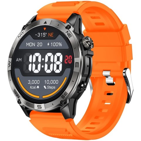 Smartwatch Gravity Czarny Pasek + Bransoleta GT46-4
