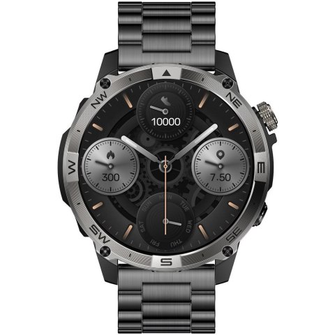Smartwatch Gravity Czarny Pasek + Bransoleta GT46-4