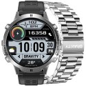 Smartwatch Gravity Grafitowy Pasek + Bransoleta GT42-3