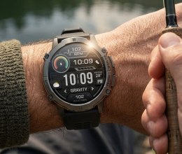 Smartwatch Gravity Grafitowy Pasek + Bransoleta GT42-3