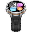 Smartwatch Gravity Grafitowy Pasek + Bransoleta GT42-3
