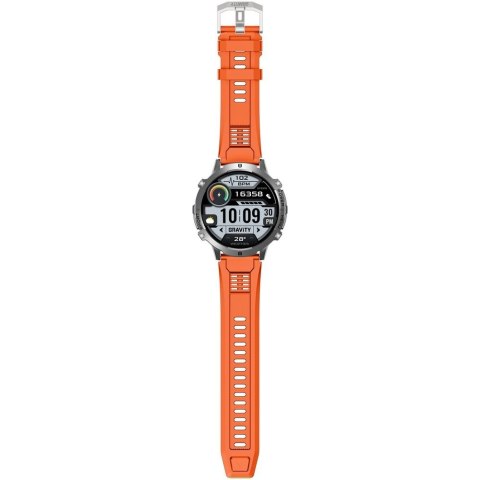Smartwatch Gravity Grafitowy Pasek + Bransoleta GT42-4