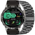 Smartwatch Gravity Grafitowy Pasek + Bransoleta GT46-3